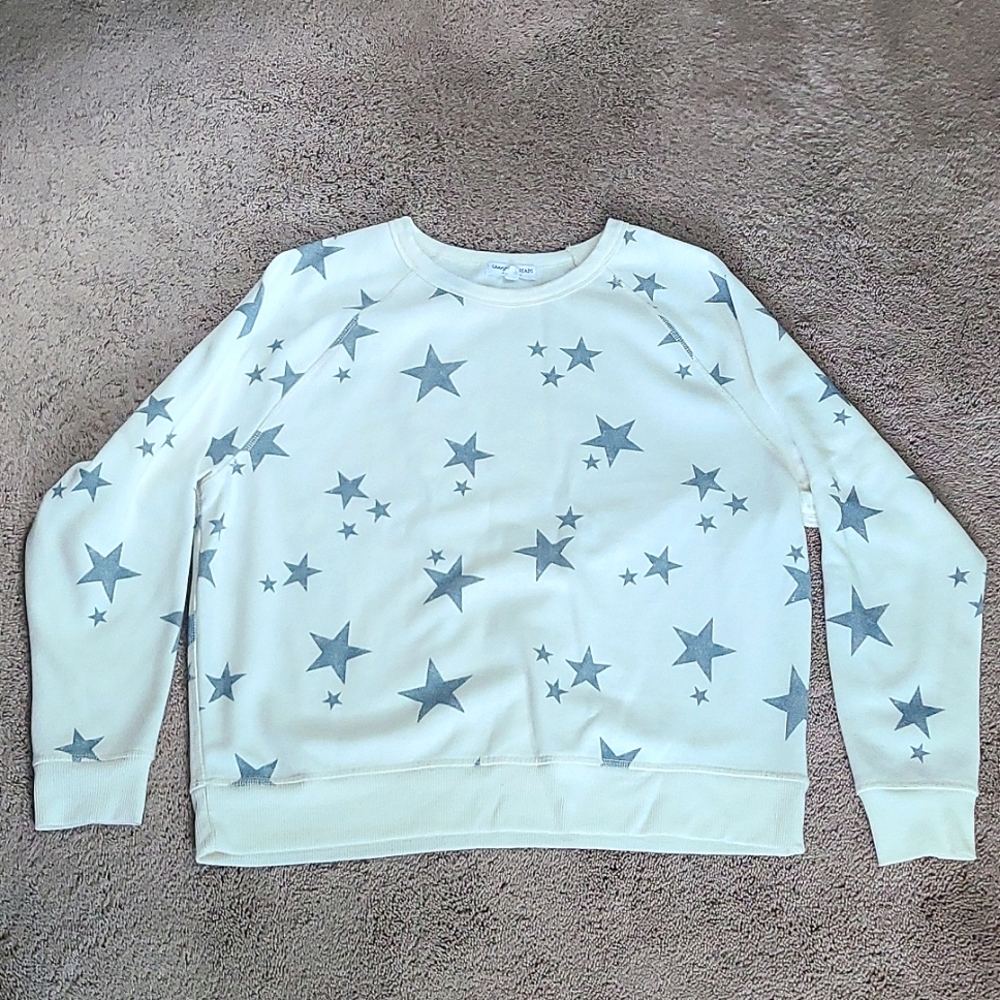 Womens long sleeve sweatshirt top